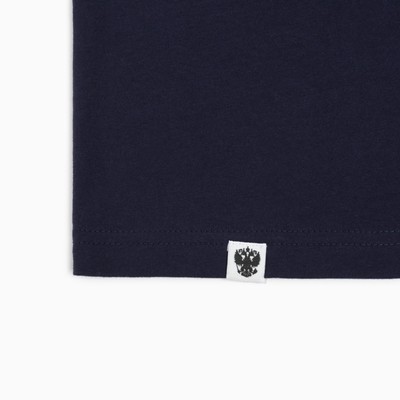 Футболка President, XS, синий, 100% хлопок, кул.гладь 150 г/м2