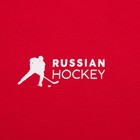 Футболка President Спорт.Хоккей, XL, красный, 100% хлопок, кул.гладь 150 г/м2 - Фото 3