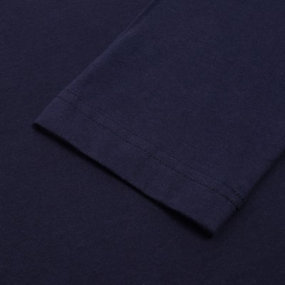 Лонгслив President, L, синий, 100% хлопок, кул.гладь 150 г/м2