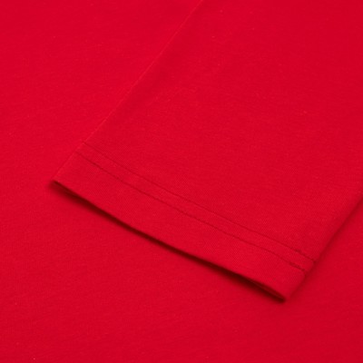 Лонгслив President, S, красный, 100% хлопок, кул.гладь 150 г/м2