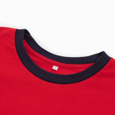 Лонгслив President Russian Sport, L, красный, 100% хлопок, кул.гладь 150 г/м2