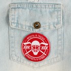 Значок закатной «Хоккей», d=56 мм - Фото 3