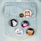 Значок металлический, закатной «Треш персонажи», 25 мм, МИКС - Фото 3