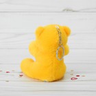 Мягкая игрушка-брелок "Мишка с сердечком", цвета МИКС - Фото 2