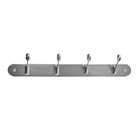 Вешалка ТУНДРА TVF002, металлическая, четырехрожковая, цвет хром - Фото 4