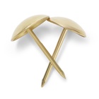 Гвозди ТУНДРА, декоративные, обивочные, 10×18.5 мм, золото, 100 шт. - Фото 11