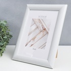 Фоторамка для фото 15×21 см «МИРАМ», пластик, белый, (пластиковый экран) - Фото 7