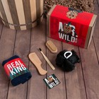 Набор подарочный Этель Wild man, полотенце 30×60 см и аксессуары - Фото 2