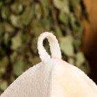 Шапки для бани и сауны «Отпарю / знаю как отпарить», полиэфир, шерсть, набор 2 шт. - Фото 17