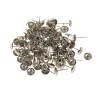 Гвозди ТУНДРА, декоративные, обивочные, 10×18.5 мм, хром, 100 шт. - Фото 5