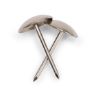 Гвозди ТУНДРА, декоративные, обивочные, 10×18.5 мм, хром, 100 шт. - Фото 11