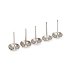 Гвозди ТУНДРА, декоративные, обивочные, 10×18.5 мм, хром, 100 шт. - Фото 12