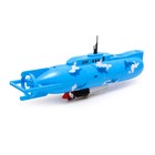Подводная лодка «Субмарина», плавает, работает от батареек - Фото 3