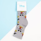 Носки Микки Маус, 27-29 см, серый - фото 21870993