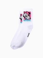 Носки для девочки KAFTAN «Мышка», набор 2 пары, белые, розовые, размер 18-20 (5-7 лет) - Фото 4