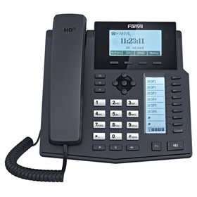 Телефон IP Fanvil X5U, чёрный