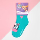 Носки PAW PATROL "Эверест", бирюзовый, 14-16 см - фото 24316074