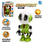 Робот «Смартбот», реагирует на прикосновение, световые и звуковые эффекты, цвета зелёный - фото 50428750