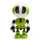 Робот «Смартбот», реагирует на прикосновение, световые и звуковые эффекты, цвета зелёный - фото 6732581