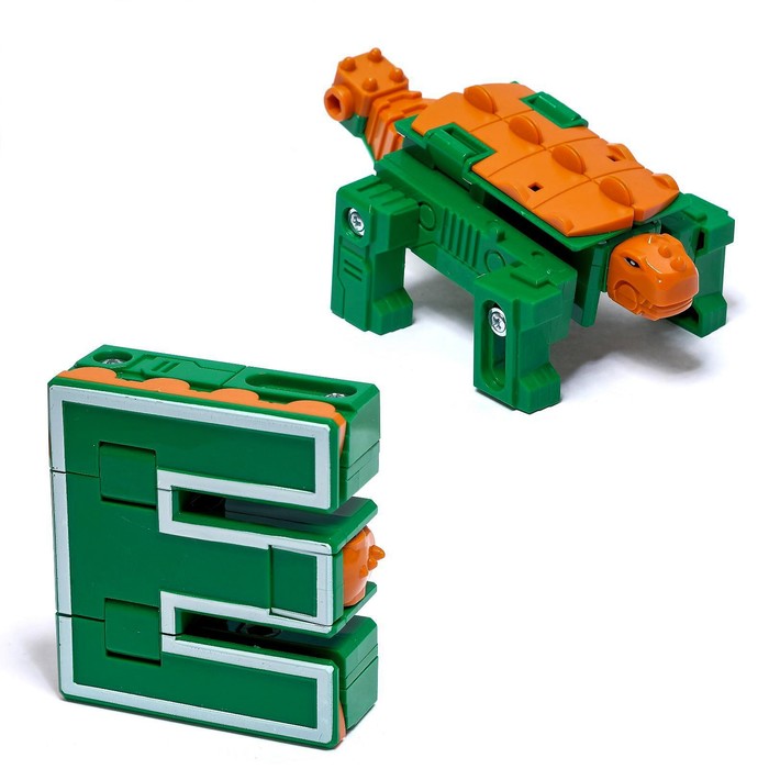 Набор роботов «Дино-буквы», 7 штук, трансформируются в динозавров 57955