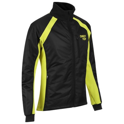 Куртка утеплённая ONLYTOP, black/yellow, р. 44