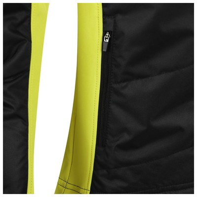 Куртка утеплённая ONLYTOP, black/yellow, р. 44