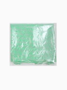 Юбка мини женская с разрезом MIST: Classic Collection, размер 44, зелёная, белая - Фото 13