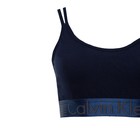 Комплект женский (топ с тонкими лямками, трусы), цвет тёмно-синий МИКС, размер 44-46 7884067