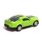 Машина металлическая «Спорт», инерционная, масштаб 1:43, цвет зелёный - Фото 3