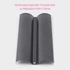 Форма для выпечки Доляна «Хлеб. Багет», 38×16.5×2.5 см, перфорированная, антипригарное покрытие - Фото 2