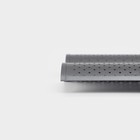 Форма для выпечки Доляна «Хлеб. Багет», 38×16.5×2.5 см, перфорированная, антипригарное покрытие - Фото 3