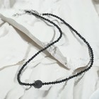 Бусы шар №10 «Шпинель», цвет чёрный, 40см + 5см удлинитель - Фото 1