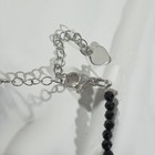 Бусы шар №10 «Шпинель», цвет чёрный, 40см + 5см удлинитель - Фото 2