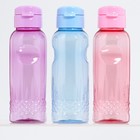 Бутылка для воды, 650 мл, "Флорес", 4.7 х 22 х 7 см, микс - Фото 1