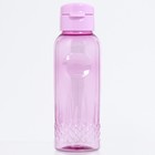 Бутылка для воды, 650 мл, "Флорес", 4.7 х 22 х 7 см, микс - фото 7208304