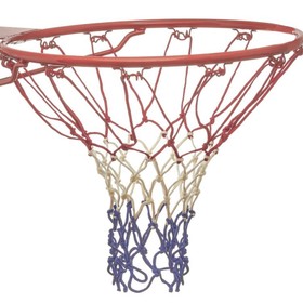 Сетка баскетбольная Atemi T4011N3, 50 см, цвет белый/красный/синий, толщина нити
