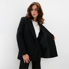 Пиджак женский MINAKU: Classic цвет чёрный, размер 42 - Фото 3