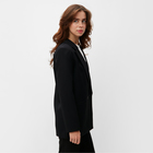 Пиджак женский MINAKU: Classic цвет чёрный, размер 42 - Фото 4