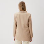 Пиджак женский MINAKU: Classic цвет бежевый, размер 42 - Фото 3