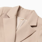 Пиджак женский MINAKU: Classic цвет бежевый, размер 42 - Фото 6