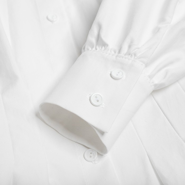 Рубашка женская удлиненная MINAKU: Casual Collection цвет белый, р-р 42 57978