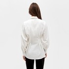 Рубашка женская удлиненная MINAKU: Casual Collection, размер 48, белый - Фото 3