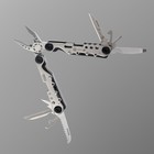 Мультитул Stinger, 13 функций, сталь, серебристо-чёрный, нейлоновый чехол - фото 319123891