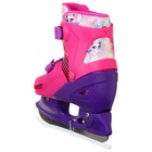 УЦЕНКА Набор: коньки детские раздвижные Snow Cat, с роликовой платформой, защита, р. 26-29 - Фото 6