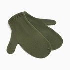 Варежки мужские с откидным верхом флис , цвет хаки - фото 25394516