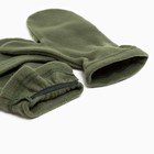 Варежки мужские с откидным верхом флис , цвет хаки - фото 25394517