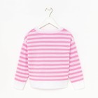 Джемпер для девочки KAFTAN, цвет белый/розовый, размер 32 (110-116 см) - Фото 10
