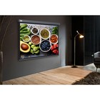 Экран Cactus 150x150см CS-PSW-150X150-SG, 1:1, настенно-потолочный, рулонный, серый - Фото 2