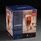 УЦЕНКА Набор бокалов для пива «Время дегустаций. Пивной тюльпан», 620 мл, 4 шт. - Фото 2