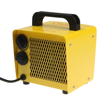 Тепловая пушка Eurolux ТЭПК-EU-2000, электрическая, 220 В, 25/1000/2000 Вт, керамика